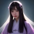 91美平台美甲艺术总监陈思颖专业头像，女性，时尚活泼，擅长创意美甲设计